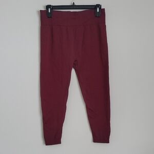 Knix Burgundy Leggings
